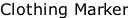 Clothing Marker